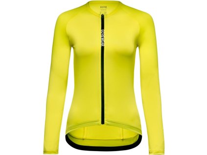 GORE Spinshift Long Sleeve Jersey Womens washed neon yellow 44