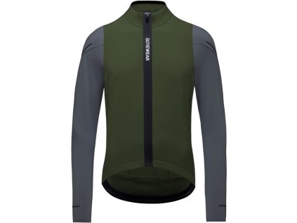 GORE Spinshift Thermo Long Sleeve Jersey Mens utility green/lab graphite XL