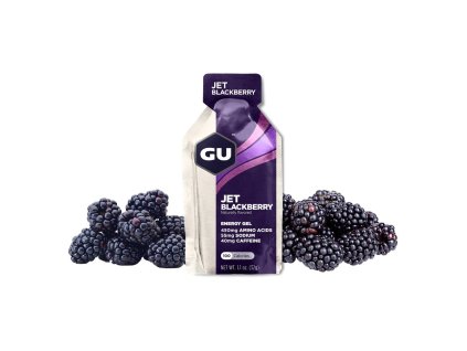 GU Energy Gel 32 g Jet Blackberry 1 SÁČEK (balení 24ks) EXP 02/26