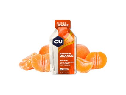 GU Energy Gel 32 g Mandarin Orange 1 SÁČEK (balení 24ks) EXP 03/26