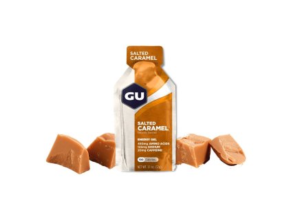 GU Energy Gel 32 g Salted Caramel 1 SÁČEK (balení 24ks) EXP 03/26