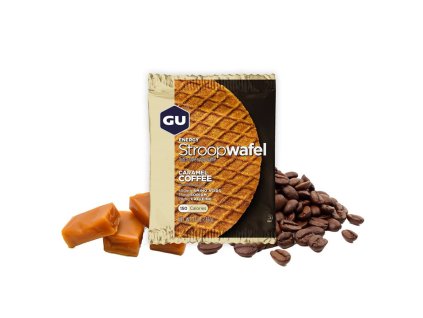 GU Energy Wafel Caramel Coffee (16ks v balení) Expirace 11/25