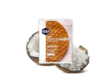 GU Energy Wafel Coconut (16ks v balení) Expirace 11/25