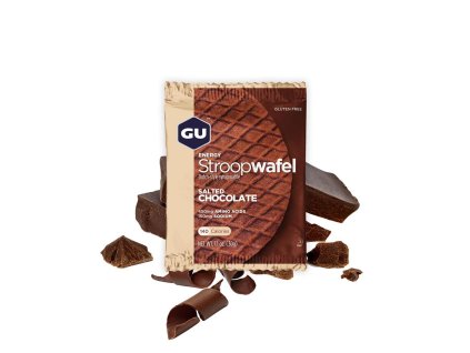 GU Energy Wafel Salted Chocolate (16ks v balení) Expirace 11/25