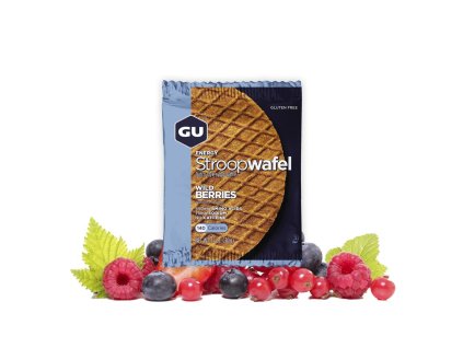 GU Energy Wafel Wild Berries (16ks v balení) Expirace 11/25