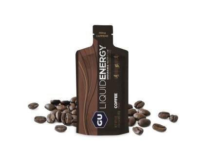 GU Liquid Energy Gel 60 g Coffee 1 SÁČEK (balení 24ks) EXP 09/26