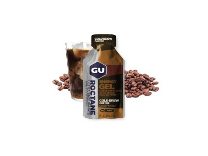 GU Roctane Energy Gel 32 g Cold Brew Coffee 1 SÁČEK (balení 24ks) Expirace 04/25
