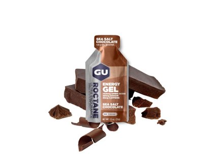 GU Roctane Energy Gel 32 g Sea Salt/Chocolate 1 SÁČEK (balení 24ks) EXP 09/25