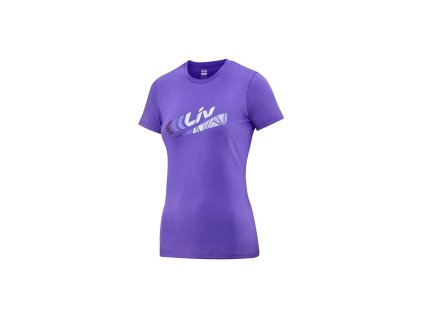 LIV COTTON TSHIRT Purple XS