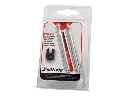 VITTORIA Valve extension 30 mm blister 2 pcs. in alu + spanner