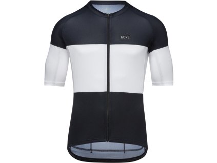 GORE Spirit Stripes Jersey Mens black / white L
