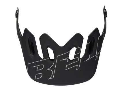 BELL Super 3R/3 Visor mat blk/wht