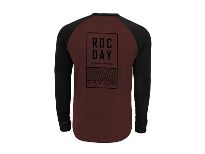 Dres s dlhým rukávom  ROCDAY Stage Black/Red