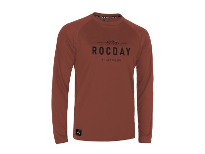 Dres s dlhým rukávom  ROCDAY Patrol Red