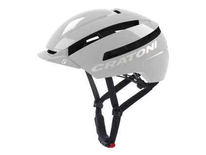 Prilba CRATONI C-Loom 2.0 Silverfrost Glossy