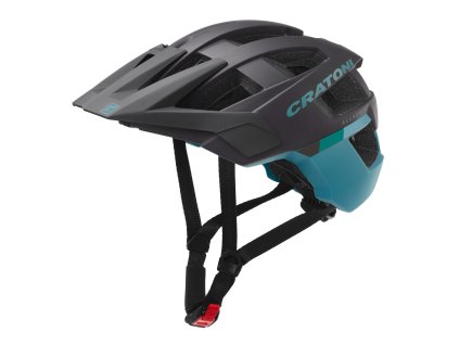 Prilba CRATONI AllSet Dark/Petrol Matt