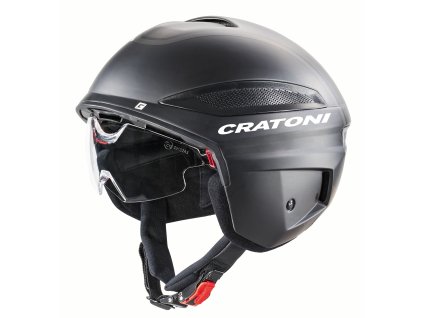 Prilba CRATONI Vigor Black/Black Matt (58-59cm)