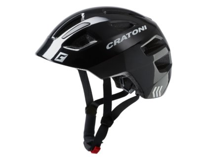 Detská prilba CRATONI Maxster Black Glossy
