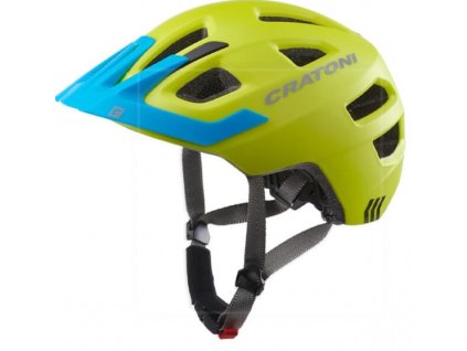 Detská prilba CRATONI Maxster Pro Lime/Blue Matt