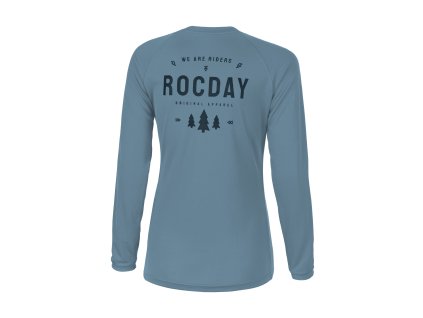 Dámsky dres s dlhým rukávom ROCDAY Patrol WMN Slate Gray