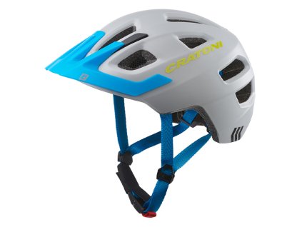 Detská prilba CRATONI Maxster Pro Grey/Blue Matt