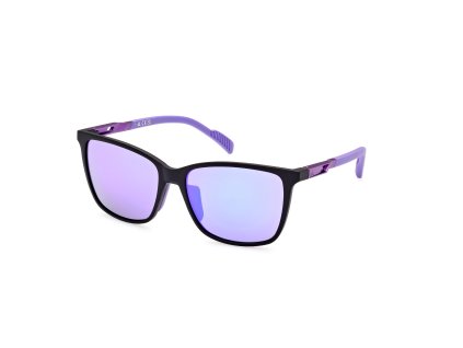 Slnečné okuliare ADIDAS Sport SP0059atte Black / Gradient Or Mirror Violet