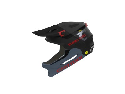 Detská Prilba CRATONI MadCat MIPS Gunmetal/Red Matt/M (49-56cm)