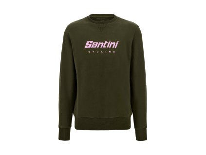 Mikina SANTINI Brand Green