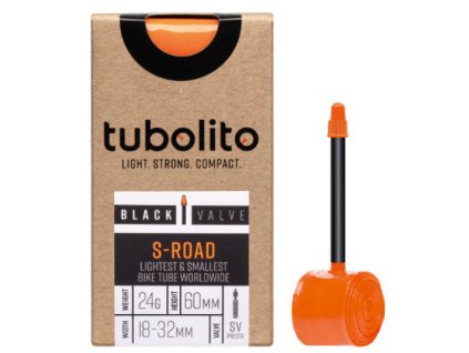 Duša TUBOLITO S-Tubo Road 700x18/28C Black - SV80
