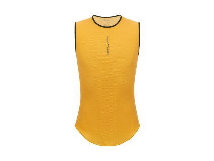 Funkční triko bez rukávů SANTINI Delta Yellow