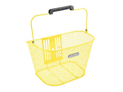 Predný košík ELECTRA Honeycomb s uchom - Pineapple Yellow