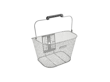 Predný košík ELECTRA Honeycomb s uchom - Fog Grey