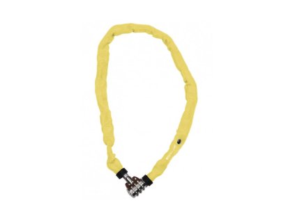 Zámok na kód KRYPTONITE Keeper 465 Combo 4x650mm - Yellow