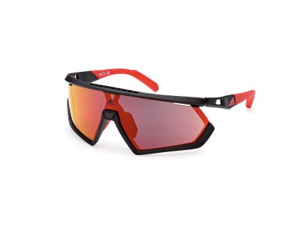 Slnečné okuliare ADIDAS Sport SP0054atte Black / Bordeaux Mirror