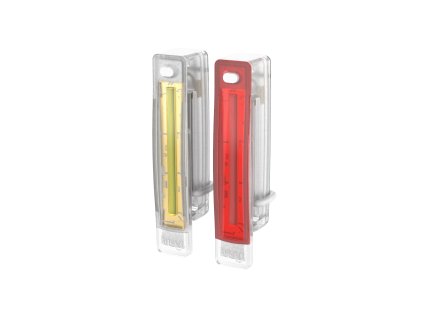 Sada bežeckých blikačiek KNOG Plus Free - Translucent