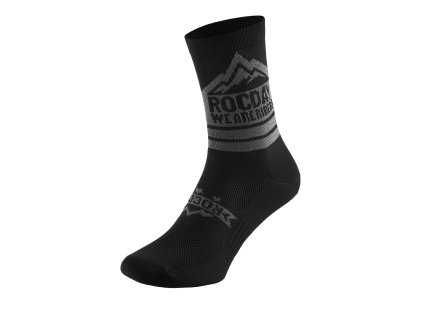 Ponožky ROCDAY Trail Black/Grey/L