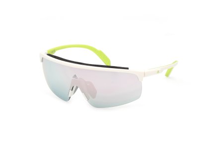 Slnečné okuliare ADIDAS Sport SP0044 - White / Smoke Mirror