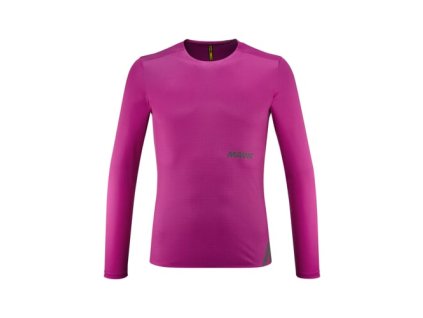 MAVIC Pánske dlhé tričko s dlhým rukávom CROSSTRAIL GRADIENT/FUCHSIA M