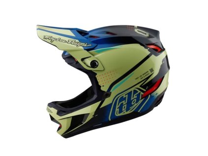 TLD PRILBA D4 KOMPOZITNÝ Dres GLO ŽLTÁ XS