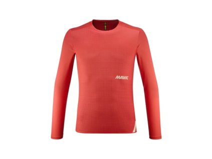 MAVIC PÁNSKY DRES S DLHÝM RUKÁVOM CROSSTRAIL GRADIENT/SPICY ORANGE S
