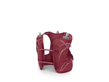 OSPREY DÁMSKA BEŽECKÁ VESTA DYNA 6 W/FLASKS KAKIO/MANUKA PINK Sada