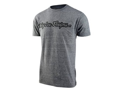 TLD TRIČKO S KRÁTKYM RUKÁVOM SIGNATURE VINTAGE SNOW HTR S