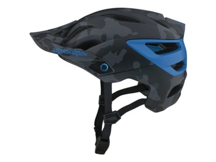 TLD PRILBA A3 MIPS UNO CAMO MODRÁ Sada