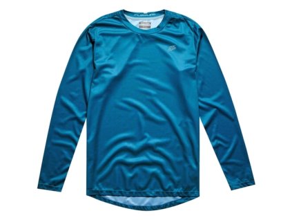 TLD DRES S DLHÝM RUKÁVOM FLOWLINE SLATE BLUE S
