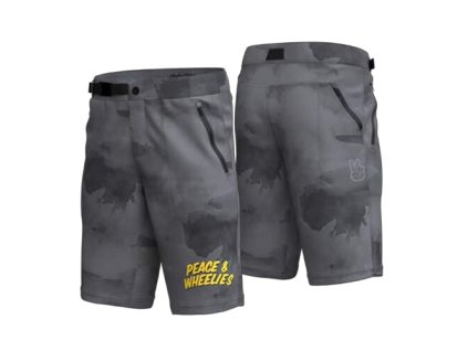 Sada ŠORTKY S VLOŽKOU SKYLINE TRAIL SHORT WASHED OUT COBALT 30