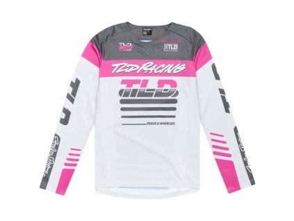 TLD DRES S DLHÝM RUKÁVOM SPRINT FIFTY-50 CHALK S