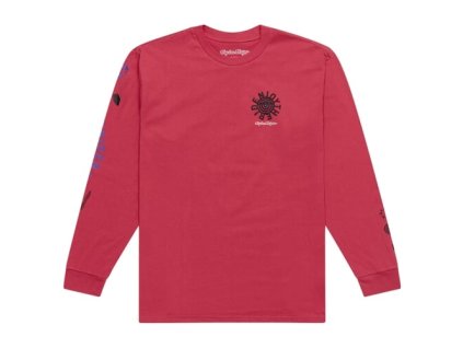 TLD TRIČKO S DLHÝM RUKÁVOM ENJOY FUCHSIA S