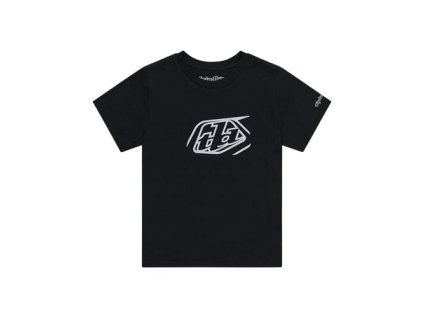 TLD KOŠEĽA SADA S KRÁTKYM RUKÁVOM ODZNAK ČIERNA S