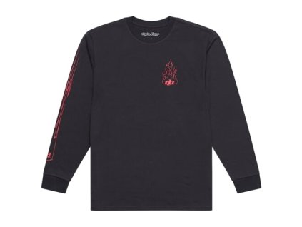 TLD TRIČKO S DLHÝM RUKÁVOM TORCHED CARBON S