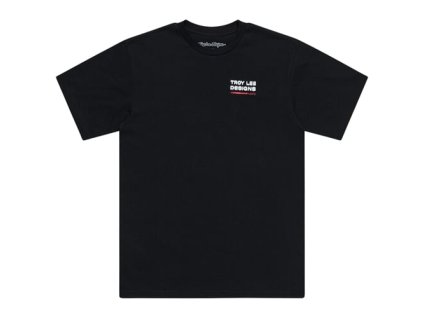 TLD TRIČKO S KRÁTKYM RUKÁVOM FACTORY BLACK S